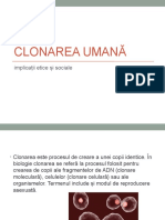 Clonarea Umana