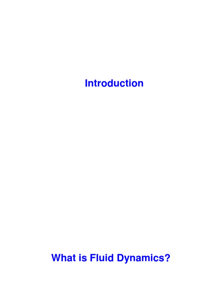 Cfd Lecture Notes – Notes on CFD: General Principles – JICU