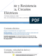 Corriente y Resistencia Eléctrica, Circuitos Eléctricos-2021