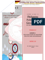 Philippine Politics and Governance: Chapter 1: The Problem and Its Setting