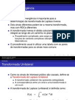 Transformada de Laplace: Introdução à análise de sinais