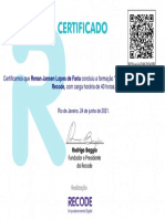 ProgramAção-Certificado Da Formação em ProgramAção Com App Inventor 8707