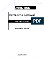 Sanmotion Motor Setup m0010842l