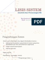 Analisis Sistem Informasi