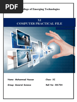 XI Main-File Computer Practical