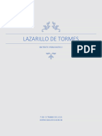 Lazarillo de Tormes Version Texto Periodistico (Recuperacion 2do Periodo Lenguaje (10) David Ricardo Cardenas Castillo 1004