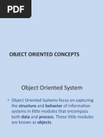 SAD 03 Object Oriented Concepts