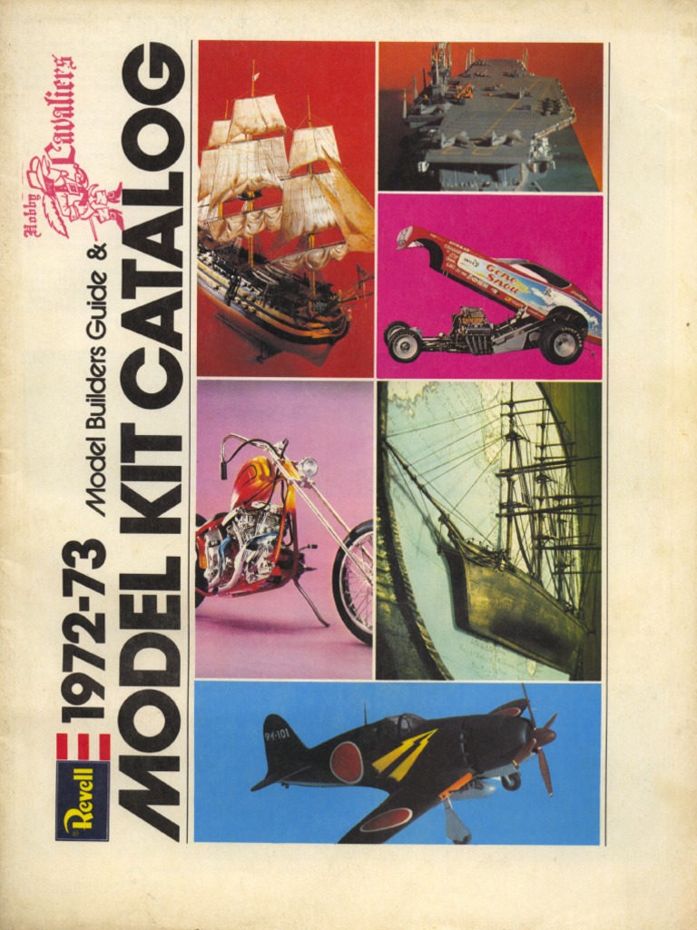 Revell Model Kit Catalog (1972) | PDF | Ships | Motorcycle