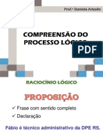 Raciocínio lógico: proposições, operadores e tabelas-verdade