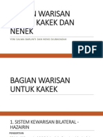 Bagian Warisan Untuk Nenek Dan Kakek MKN 2021