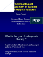 Pharmacological Management of Patients With Fragility Fractures