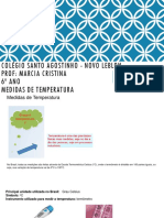 Medidas de Temperatura