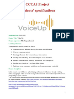 Academic Year: Project Title: Project Supervisor: Learning Outcomes