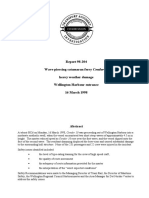 Report 98-204 Wave-Piercing Catamaran Ferry Condor 10 Heavy Weather Damage Wellington Harbour Entrance 16 March 1998