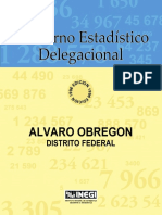 Cuaderno Estadístico Delegacional-Álvaro Obregón