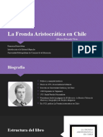 La Fronda Aristocrática en Chile de Edwards