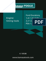 Engine Timing Tools: Ford Duratorq 1.4 - 1.6 - 2.0 - 2.2 - 2.4 Psa 1.4 - 1.6 Hdi