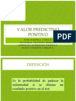 Valor Predictivo Positivo