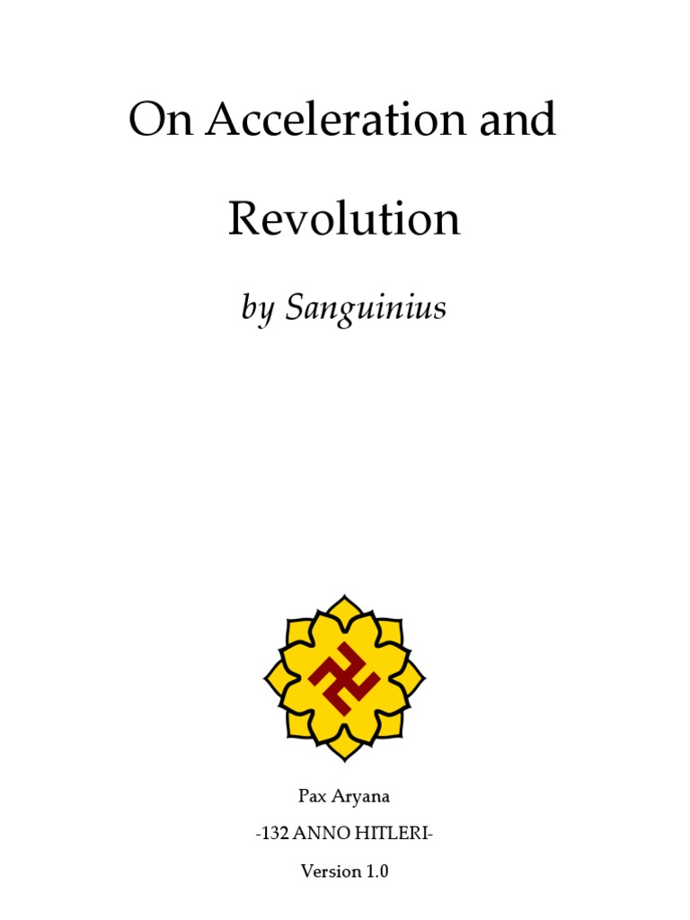 Critique of Accelerationism and Revolution | PDF | Byzantine Empire ...