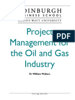 Project Management Oil Gas Course Taster