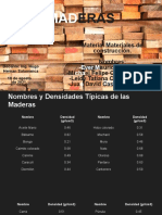 Maderas. Grupo 3.