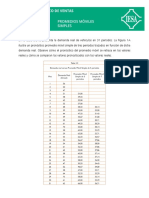 Promedios Móviles Simples