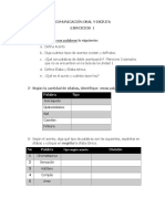 Ejercicios 1 Comunicacion Oral y Escrita