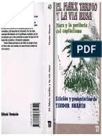 El Marx Tardio y La via Rusa Marx y La Periferia Del Capitalismo Teodor Shanin Ed