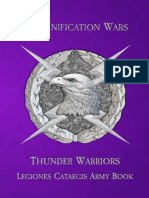 Legiones Cataegis - Thunder Warriors Army List