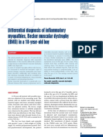 Differential Diagnosis of Inflammatory Myopathies, Becker Muscular Dystrophy (BMD) in A 10-Year-Old Boy