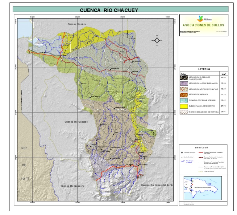 Mapa de Cuencas y Ríos del Río Chacuey | PDF