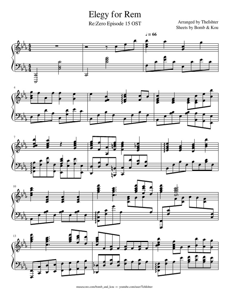 Elegy For Rem | PDF