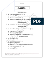 Ultimate Maths Compiled With Answers