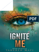 Ignite Me (Shatter Me 3) by Tahereh Mafi Chapter Sampler
