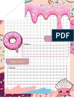 Donut Template by Endah Lista