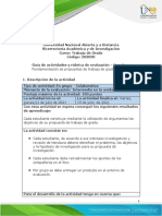 Guía de Actividades y Rúbrica de Evaluación - Unidad 2 - Fase 3 - Fundamentación de Propuestas de Trabajo de Grado