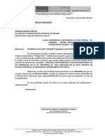 OFICIO #XXXX-2021, Observaciones Gabinete Revision de Ficha Tecnica PICHARI.