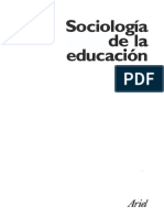 Fernandez Enguita Sociologia de La Educacion