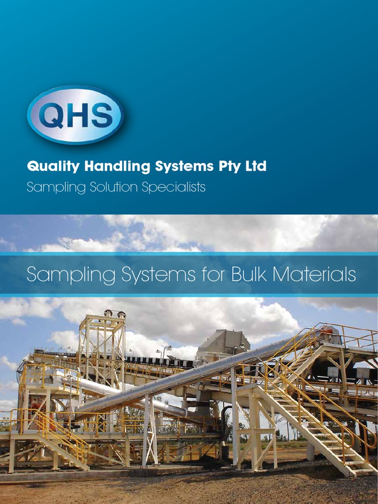 Sampling Systems For Bulk Materials: Quality Handling Systems Pty LTD ...