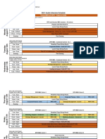 2021 Austin Intensive Schedule for DFW MBA Cohorts