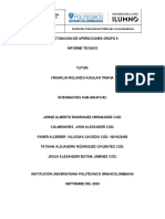 INVESTIGACION DE OPERACIONES Trabajo Colaborativo Primera Entrega