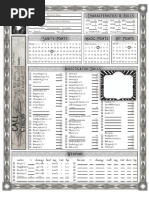 Delta Green Character Sheet | PDF | Games &amp; Activities | Young Adult