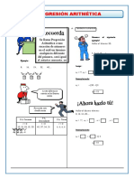 Progresión Aritmética