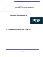 Aprendizagem Baseada em Projetos na disciplina de Matemática