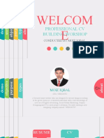 Welcom E: Professional CV Building Worshop