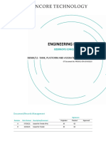 Engineering Dobersek: Scope of Work B8500/12 - Tank, Platform and Assoiated Components