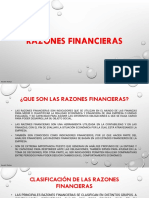 Razones Financieras