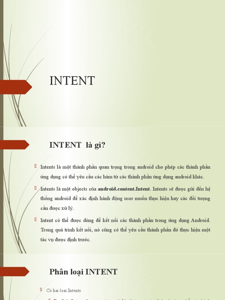 INTENT | PDF