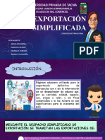 Exportación Simplificada