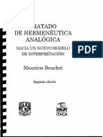 Beuchot Mauricio. La Hermenéutica y La Epistemología Del Psicoanálisis. MPC 2020